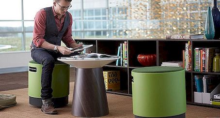 Buoy večnamenski stol: vrtite, nagnite in obrnite v pisarni [Video]
