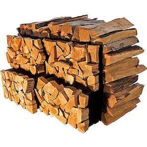 Slimme opslagruimte gevormd als een stapel hout