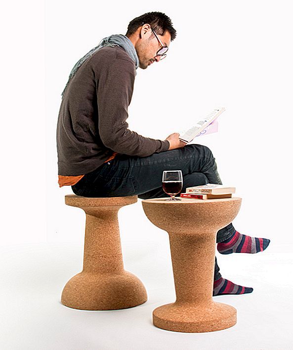 Cork Stool One Flip Away From Becoming A Table