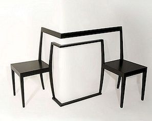 Creatieve Round-the-Corner-stoel: Hörnstol