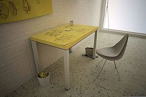 Kreativita jako součást návrhu domu: Post-it Table