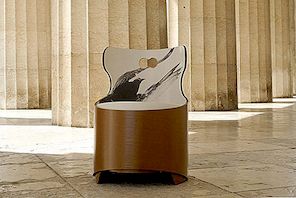 生态友好和艺术：Capolinea Design的TONDA扶手椅