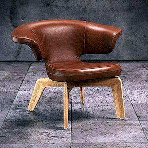 Elegantna stolica posebno dizajnirana za muzej Brandhorst u Münchenu