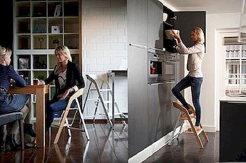 优雅的家具有两个功能：梯子椅[视频]