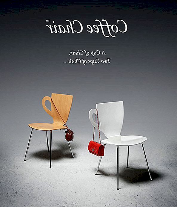Geniet van "A Cup of Chair" en Modern Design: koffiestoel [Video]
