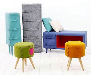 从KamKam的新鲜和五颜六色的按钮家具