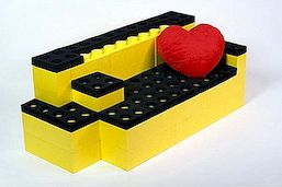 Möbler från Giant Lego Bricks: LunaBlocks
