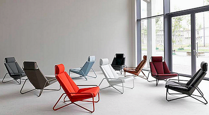 Underbar och bekväm VIK Lounge stol designad av Arian Brekveld