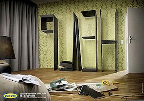 Οι διαφημίσεις υπηρεσίας συναρμολόγησης της IKEA από την Grabarz & Partner