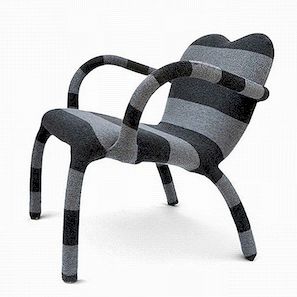 Pletená židlička Bertjan Pot