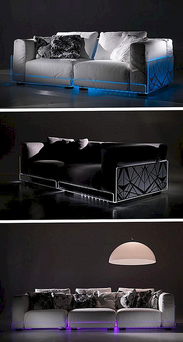LED sofe za funkcionalne interijere
