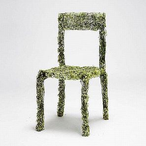 生活家具：Asif Khan的“Harvest”椅子和桌子