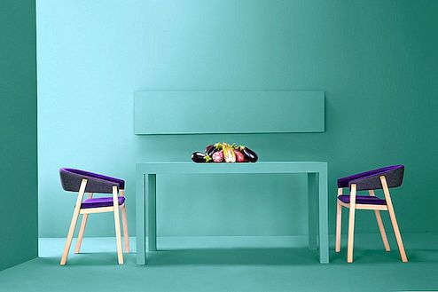 Minimalistický nábytek Duo zlepšující moderní prostory: Oslo Chair & Valentino Bench