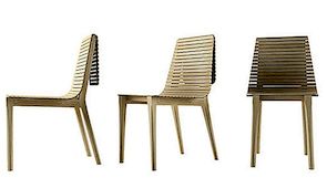 Design originálního židle inspirovaný pokrytí dočasného trhu
