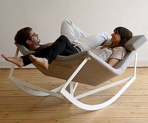 Romantična i udobna stolica za ljuljanje Markus Krauss
