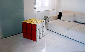 Rubik Cube Locker, een Puzzling Furniture-item