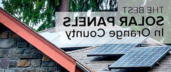 Solární panely v okrese Orange