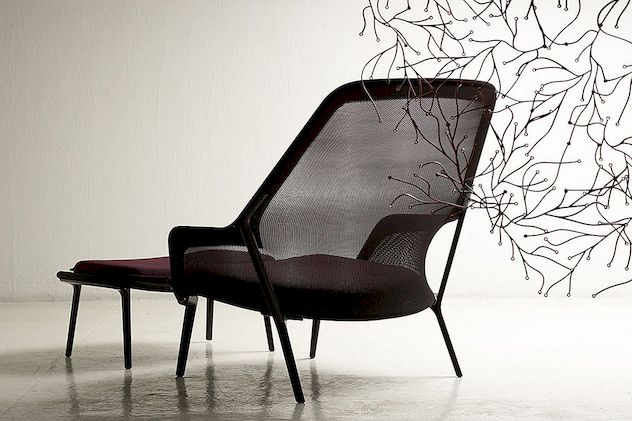 宽敞舒适的现代扶手椅由轻质结构定义