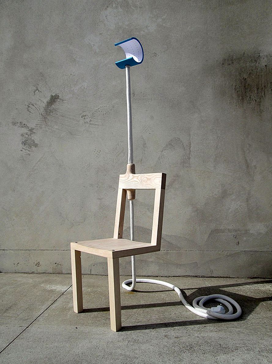 Udarna svjetiljka i stolica za presvlačenje zamisli Glen Lewis-Steele