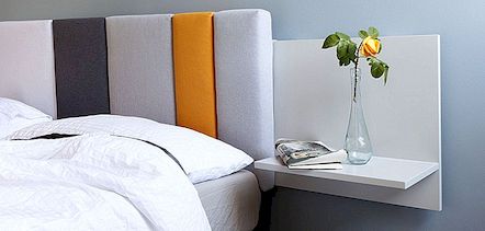 时尚的枕头作为床头板的舒适添加：Formabilio的Comoditi