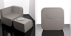 Mångsidiga möbler: Dual Cut av Kitmen Keung