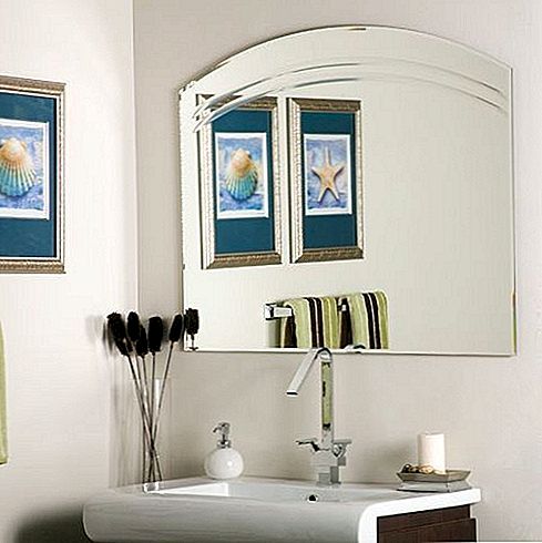 Angel Wall Mirror voor badkamer of portiek