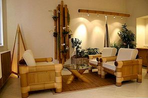 Bambusový nábytek: nápady a inspirace