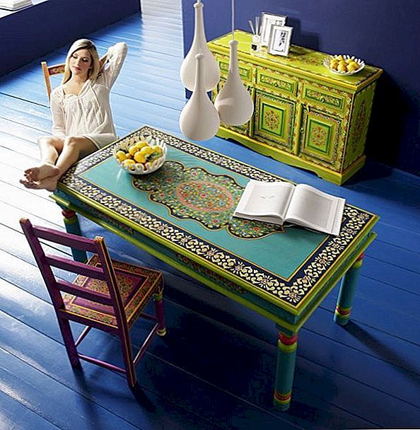 Färgglada handmålade möbler av Kare Design
