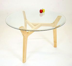 Staklena vrh Nina Table by Phil Proctor