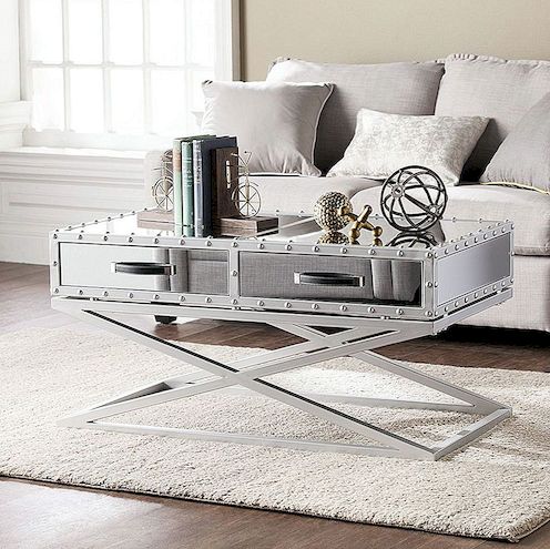 Speglat soffbord - Den glamorösa accenten varje vardagsrum behöver