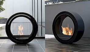 Rolling fireplace av Conmoto