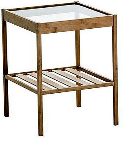 Jednoduchý čtverec Noční stolek od IKEA