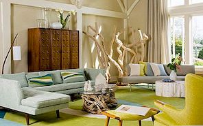 Ohromující nábytek a domácí doplňky vyrobené z Driftwood