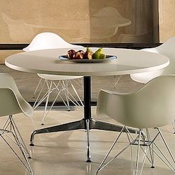 Elegantna Eames® laminatna okrugla stolica