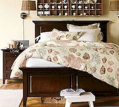 De elegante Hudson Bed & Dresser Set