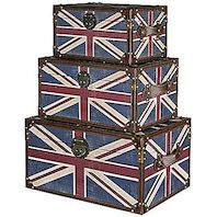 Union Jack Trunk Set