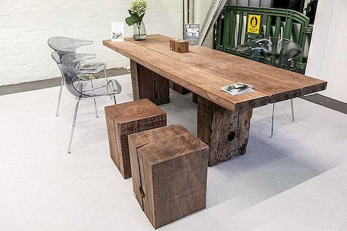 Jedinečné nápady pro návrh stolů, které přesně určují jednoduchost
