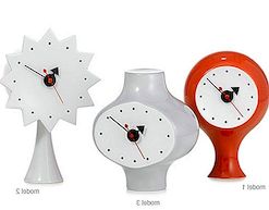 George Nelson Ceramic Clocks