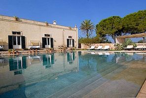 Další luxusní vila se nachází v Apulie