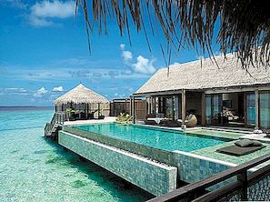Adembenemende Shangri-La's Villingili Resort en Spa in Malediven