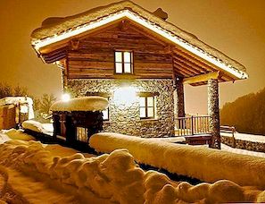 Okouzlující zimní chata v jedné z nejstarších lyžařských oblastí v italských Alpách