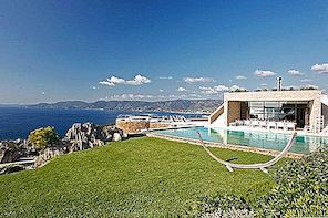 Samtida Semaphore Fransk Rivieran Villa