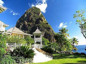 De Arc en Ciel villa boven de Caribische zee