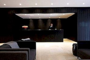 The Black Interior Burbury Hotel door Katon Redgen Mathieson