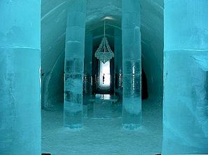The Ice Hotel in Zweden
