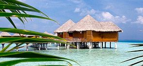 Het rustige resort Baros Maldives