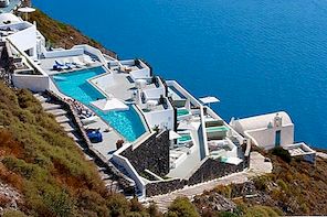 Top 11 Most Amazing Grieķijas viesnīcas ar burvīgu skatu