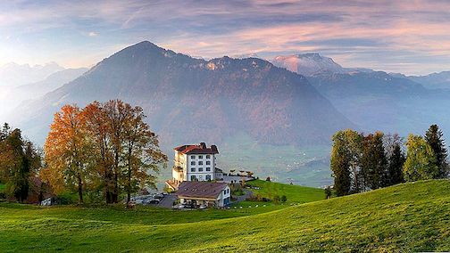 Villa Honegg - Zapanjujući boutique hotel u švicarskim Alpama