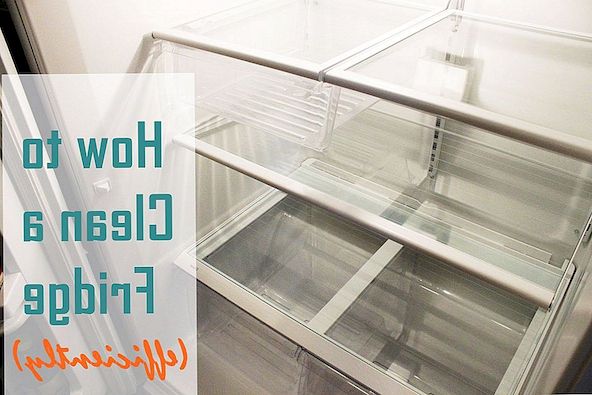 Hur man rengör en kylskåp