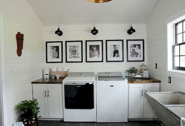 10 Ideje za uređenje zidnih prostorija za pranje rublja